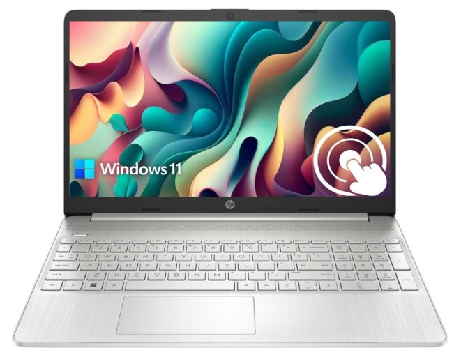 The best refurbished laptop under $500: HP Newest Pavilion 15.6 HD Touchscreen Anti-Glare Laptop, 16GB RAM, 1TB SSD Storage, Intel Core Processor up to 4.1GHz, Up to 11 Hours Long Battery Life